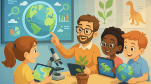 Стаття «Digital Earth&Life: мультимедійні карти, симулятори та віртуальні експедиції як засіб формування STEM-компетентностей на уроках географії та біології»