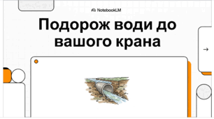 Відео "Подорож води до крана"