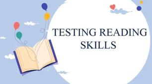 Reading / End of term test (Form 7)