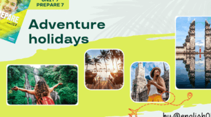 TEST "Adventure Holidays. Vocabulary and Listening" (Unit 7. Prepare 7, NUS)