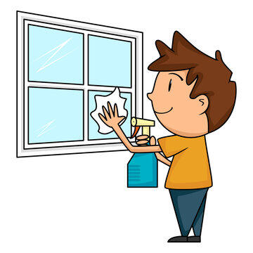 Window Cleaner Cartoon Images – Browse 4,754 Stock Photos, Vectors, and Video | Adobe Stock