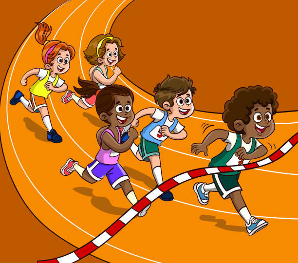 1,500+ Cartoon Of Athletics Track Stock Illustrations, Royalty-Free Vector Graphics & Clip Art - iStock