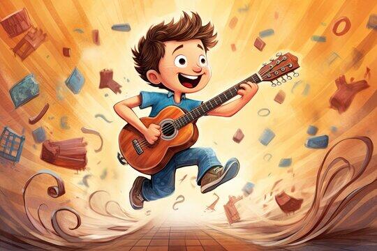 Guitarist Cartoon Images – Browse 20,503 Stock Photos, Vectors, and Video | Adobe Stock