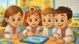 Стаття «SmartKids Online: розвиток пізнавальної активності дошкільників через інтерактивні цифрові ігри, відеокомунікацію та віртуальні дослідницькі пригоди»