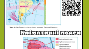 Клімат Південна Америка (аркуш-пам'ятка + електронна вправа)