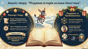 О.Гаврош " Різдвяна історія ослика Хвостика"