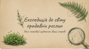 Вищі спорові рослини