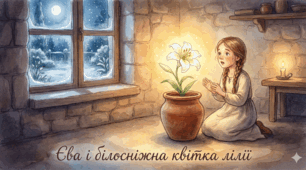 Богдана Матіяш «Єва і білосніжна квітка лілії»