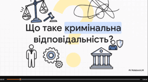 Презентація "Що таке кримінальна відповідальність"