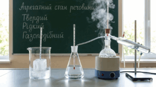 НУШ. Агрегатний стан речовини.