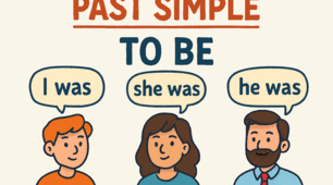 Past Simple of the verb "to be"