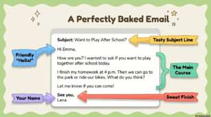 Writing e-mails for young students