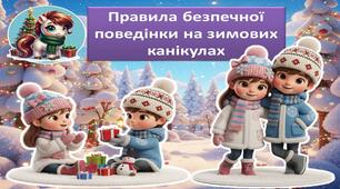 Правила безпечної поведінки на зимових канікулах