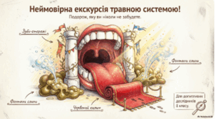 Травлення в ротовій порожнині та шлунку