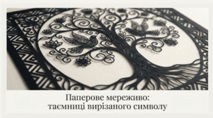 Витинанка як вид декоративно-ужиткового мистецтва
