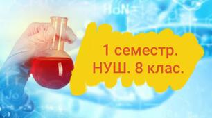 НУШ. Діагностична робота за 1 семестр. 