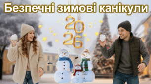 Безпечні зимові канікули 2025-2026 для 5-11 класів