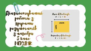Діагностувальні роботи для учнів 8 класу з алгебри з групами результатів на весь навчальний рік за підручником Мерзляк.