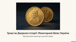Гроші як дзеркало історії. Монетарний шлях України.