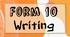 Form 10. Writing / I Term