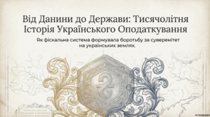 Від данини до держави: тисячолітня історія українського оподаткування.