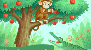 5 FORM. LISTENING "The clever monkey"