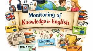Monitoring of knowledge in English