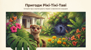 Джозеф Редьярд Кіплінґ. «Книга Джунглів». "Рікі-Тікі –Таві»
