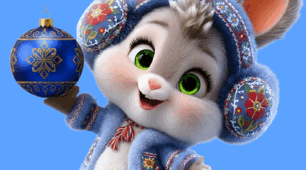 Постер "З НОВИМ РОКОМ!"