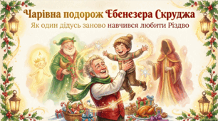 Подорож Скруджа в різдвяну ніч як шлях до переосмислення і зміни власного життя