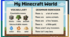 There is/ There are  some/ any/ a few/ a little   a lot of with Minecraft