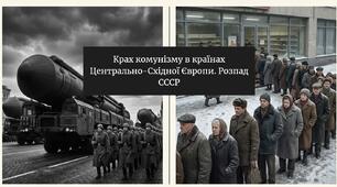 Презентація "Крах комунізму в країнах Центрально-Східної Європи. Розпад СССР"