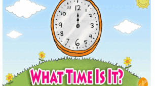 Презентація- тренажер за темою "What is the time?"