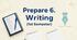 Prepare 6. Writing (1st Semester)