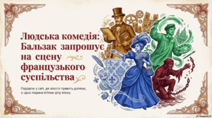 Оноре де Бальзак «Людська комедія»: історія написання, художня структура, тематика і проблематика, образи. Повість «Гобсек» у структурі «Людської комедії».