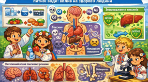 Негативний вплив на метаболізм токсичних речовин. Знешкодження токсичних сполук в організмі людини