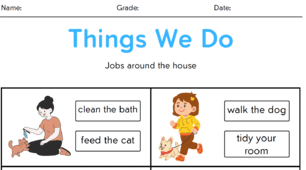 Prepare 5, Unit 10 “Things We Do”.