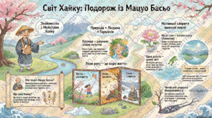 Мацуо Басьо. Стислі відомості про автора. Місце хайку в японській культурі. Особливості побудови та сприйняття хайку.