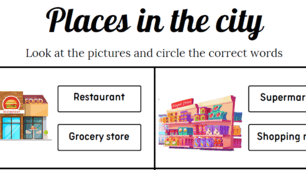 Місця у місті. Places in the city, Prepare 5, Unit 13