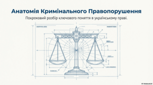 Презентація "Кримінальне правопорушення: поняття, ознаки, склад, мотиви, види"
