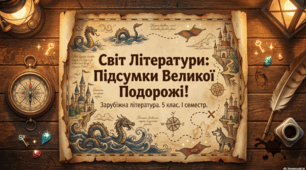 Зарубіжна література. Узагальнення вивченого за І семестр у 5 класі