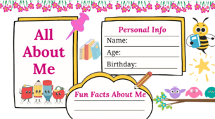 Анкета "All About Me"