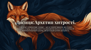 Лисиця - архетип хитрості