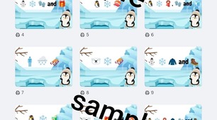 Have/has winter secret messages