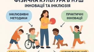Фізична культура в НУШ: інновації та інклюзія як шлях до здорової шкільної спільноти
