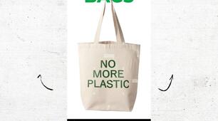 No more plastic bags