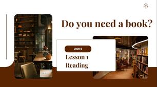 Презентація до підручника Kids Online 8. Unit 5. DO YOU NEED A BOOK? с.88 -90.