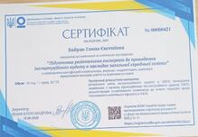  Сертифікат експерта з інституційного аудиту