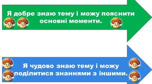 Промінь самооцінювання «Як я зрозумів тему»