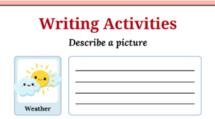 Writing Activities